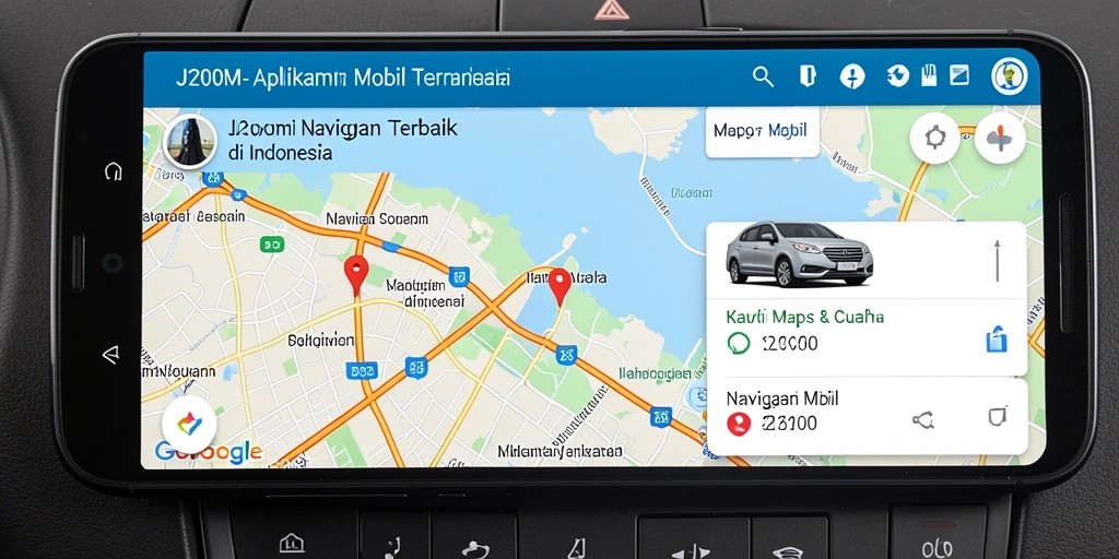 Tampilan antarmuka J200M yang menarik dan informatif.