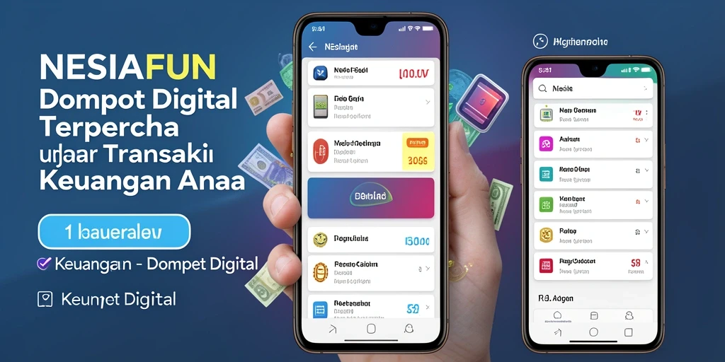 Tampilan antarmuka NESIAFUN yang modern dan mudah digunakan.